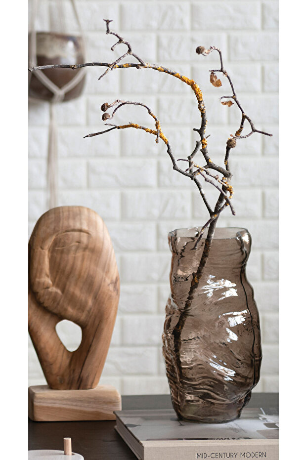 El Üflemeli Cam Vazo - 4