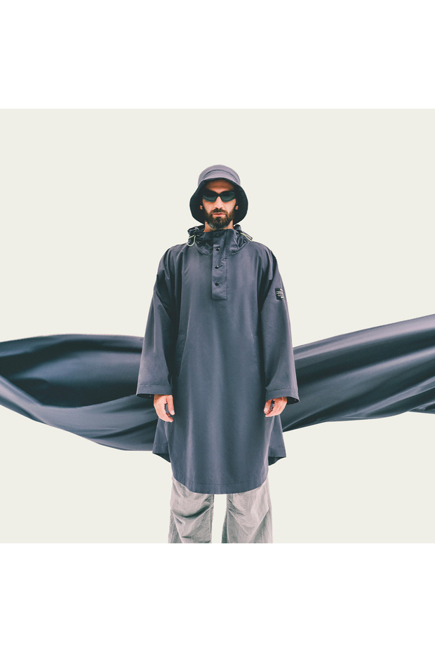 Antracite Raincoat - 8