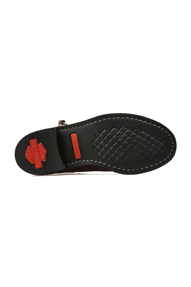 Kadın Kahve New Worker Dark Brown Deri Bot - 5