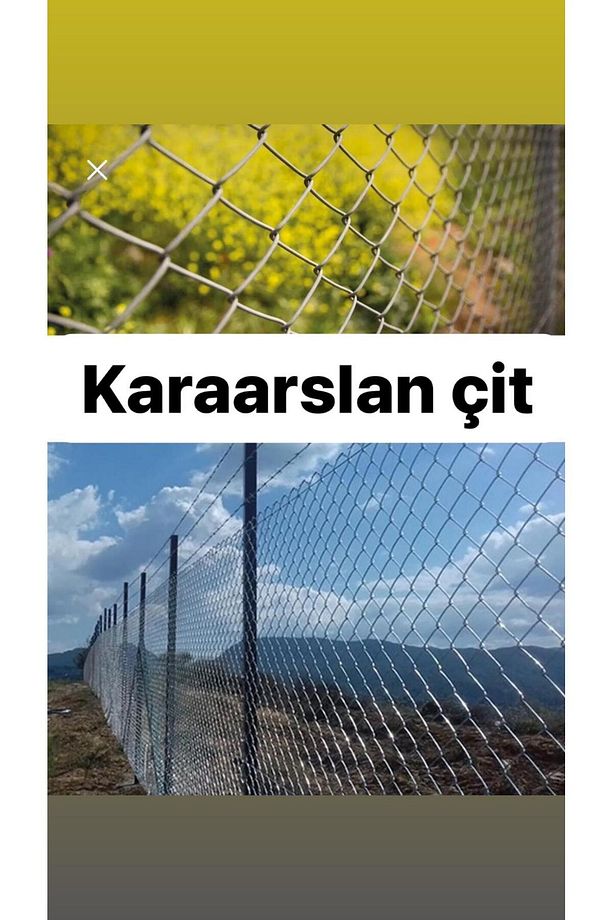 7.7 Göz 2 Metre Yukseklik 2.mm Tel Kalinligi 20 M Top - 3