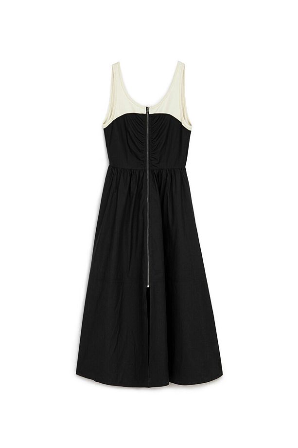 COLORBLOCK MİDİ ELBİSE - 3