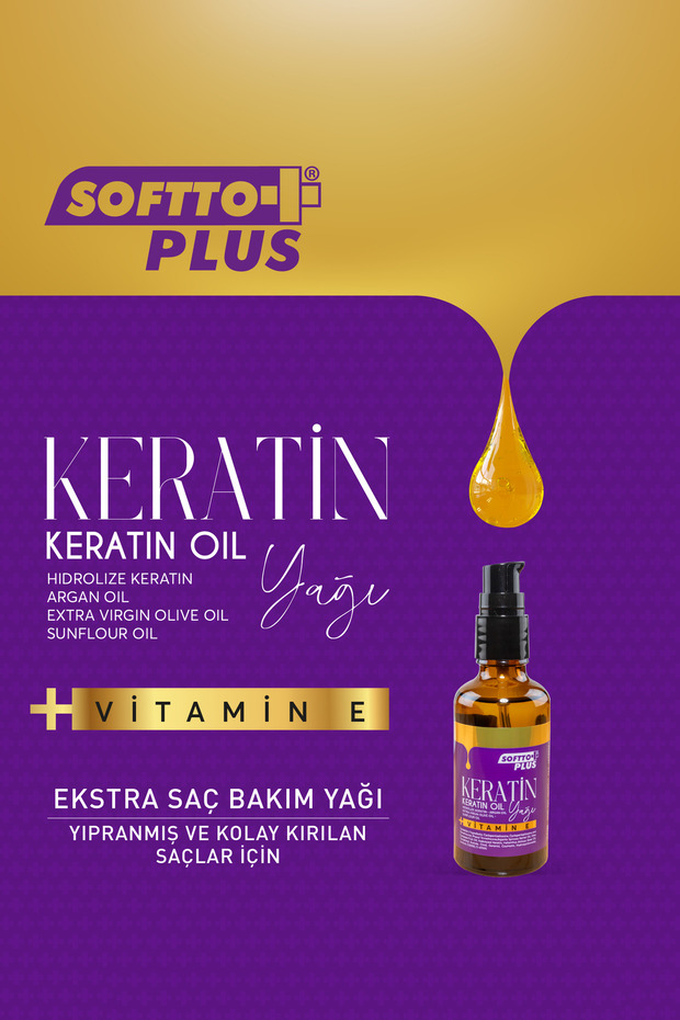 Plus Keratin Yağı - 50 ml - 2