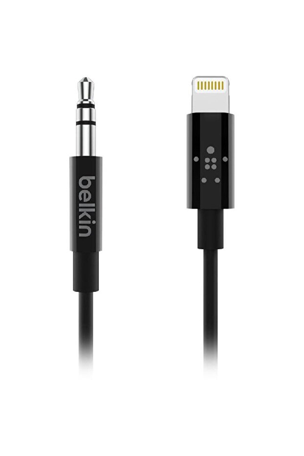 كابل صوت Lightning-to-3.5mm - أسود