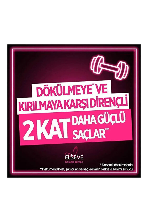 Komple Direnç Dökülme Karşıtı Şampuan 360 ml X3 Adet - 6