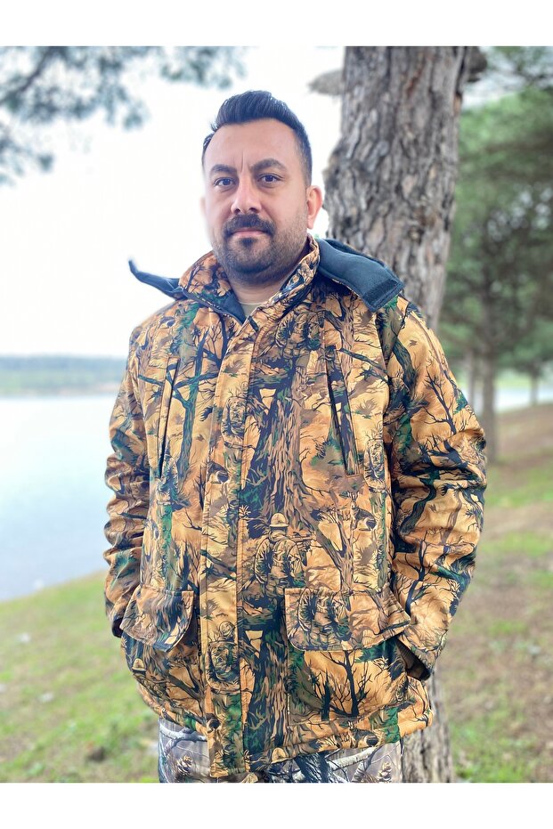 tavşan desen mont - 2