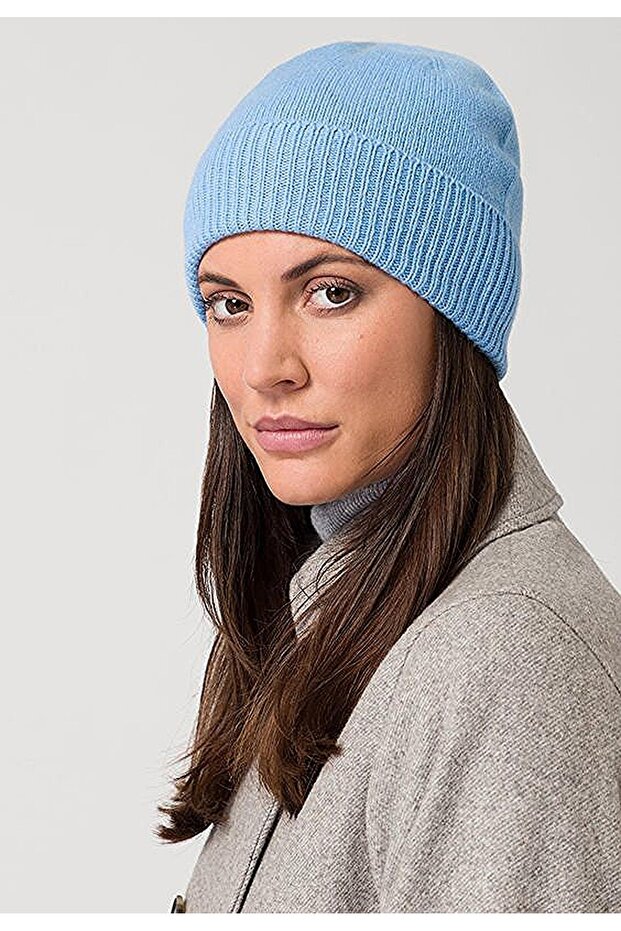 Unisex Fitilli Yumuşak Basic Bere - 1