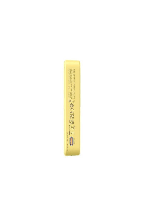 Magpro Magnetic Bracket Wireless Fast-charging Power Bank 5000mah 20w Lemon Yellow (with Simp - 4