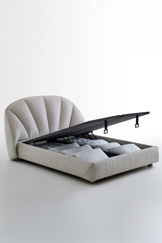 Natura Rest Baza, Başlık 2'li Set - Bej - 5