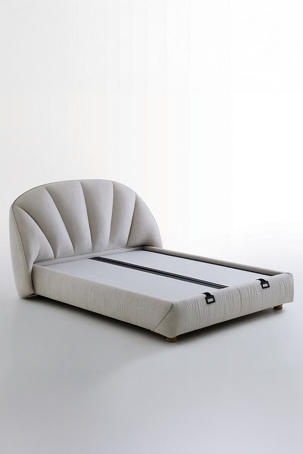 Natura Rest Baza, Başlık 2'li Set - Bej - 4