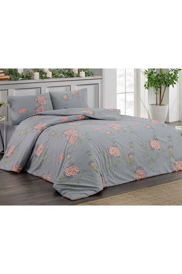 Kristal Ranforce Tek Kişilik Nevresim Takımı Daisy - 2