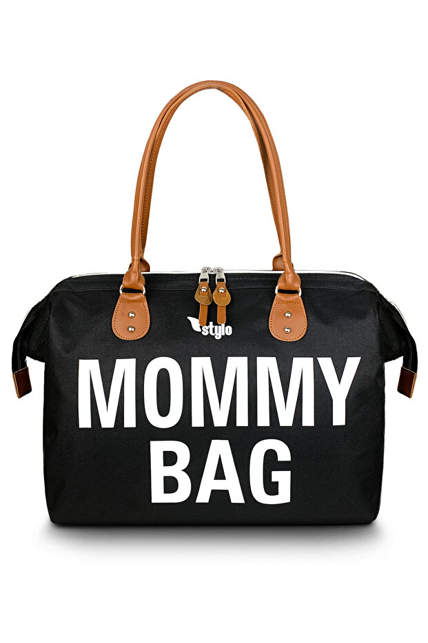 Mommy Bag Usa Anne Bebek Bakım Ve Kadın Çantası - Siyah - 3