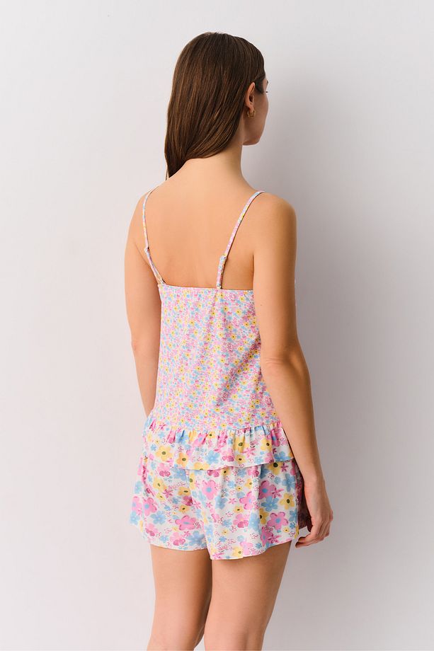 Blossom Şort Pijama Takımı - 4