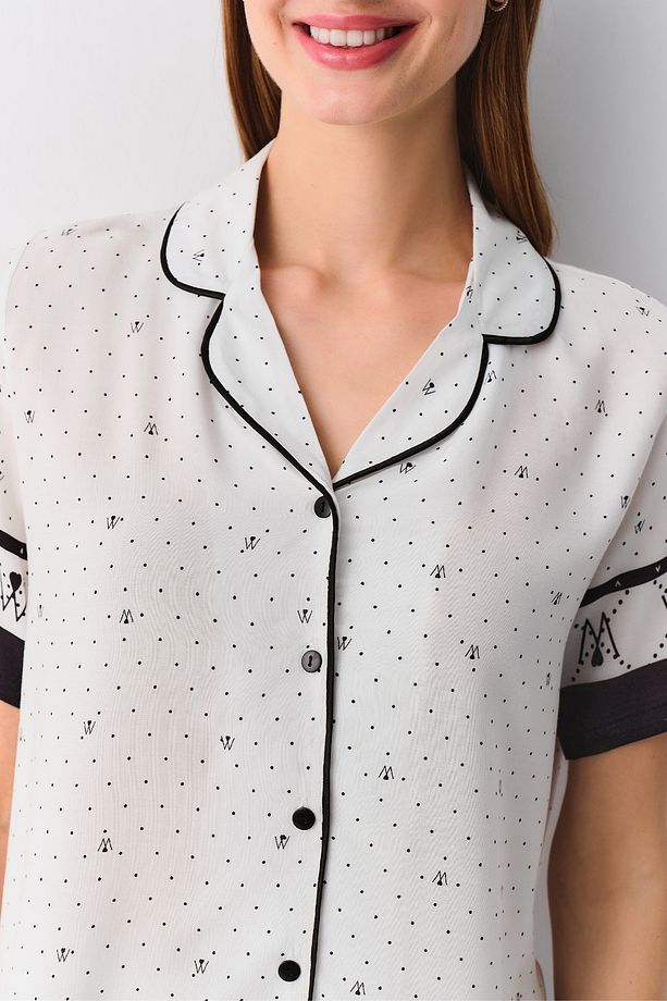 Monogram Maskülen Pijama Takımı - 3
