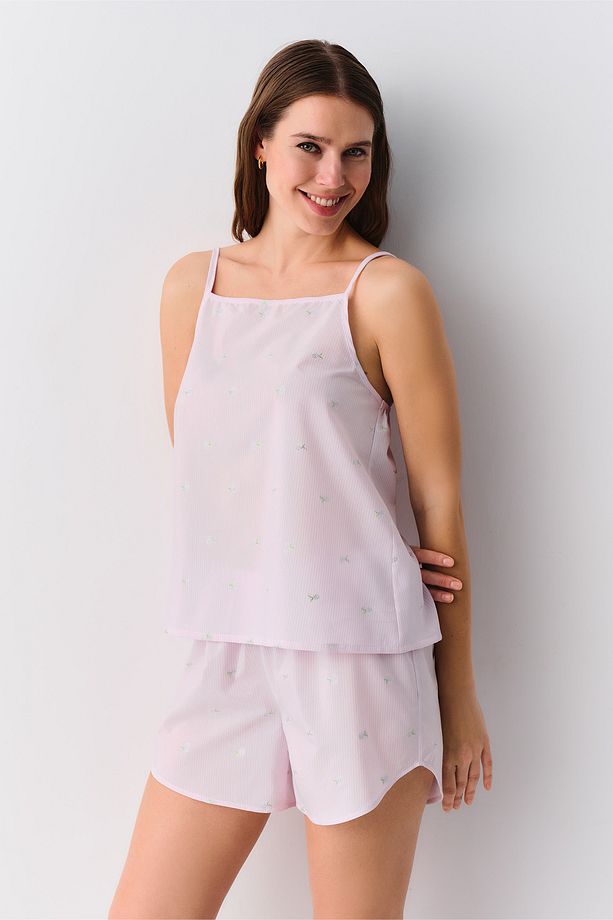 Pina Şort Pijama Takımı - 2