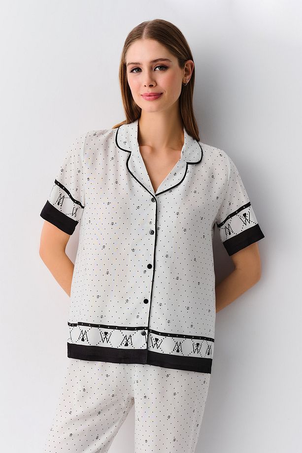 Monogram Maskülen Pijama Takımı - 2