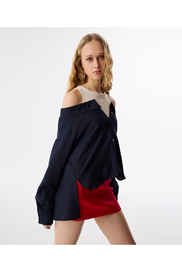 KUMAŞ MIX GÖMLEK - 5