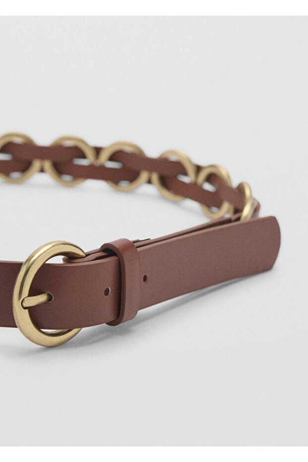 Metal halkalı kemer - 1