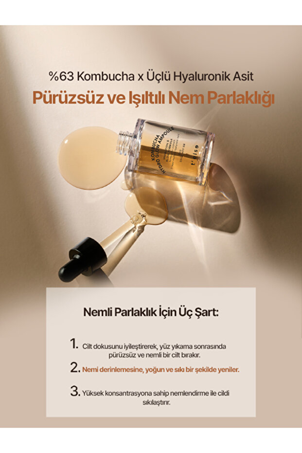 Hydro Glow Ampoule |   Revitalizing and Barrier Protective Serum 30ml - 5