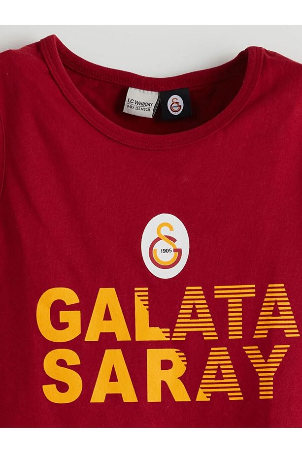 LCW Kids Kırmızı Bisiklet Yaka Baskılı Erkek Çocuk Atlet ve Deniz Şortu - 4