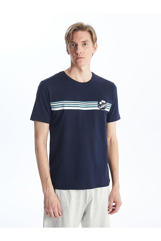 Standart Kalıp Erkek Şortlu Pijama Takımı - 3