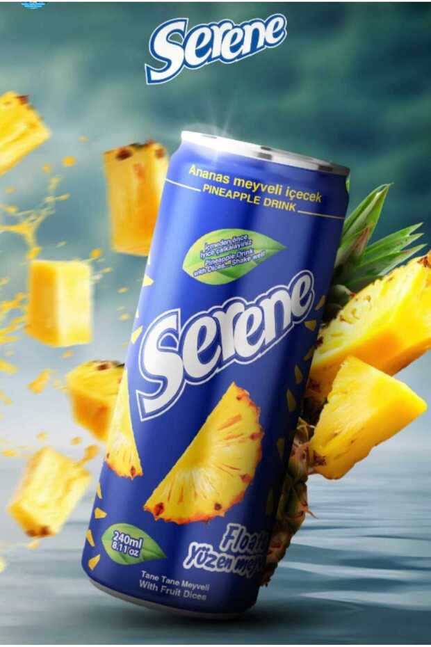 PARÇACIKLI ANANAS SUYU 240 ML (24 ADET) - 1