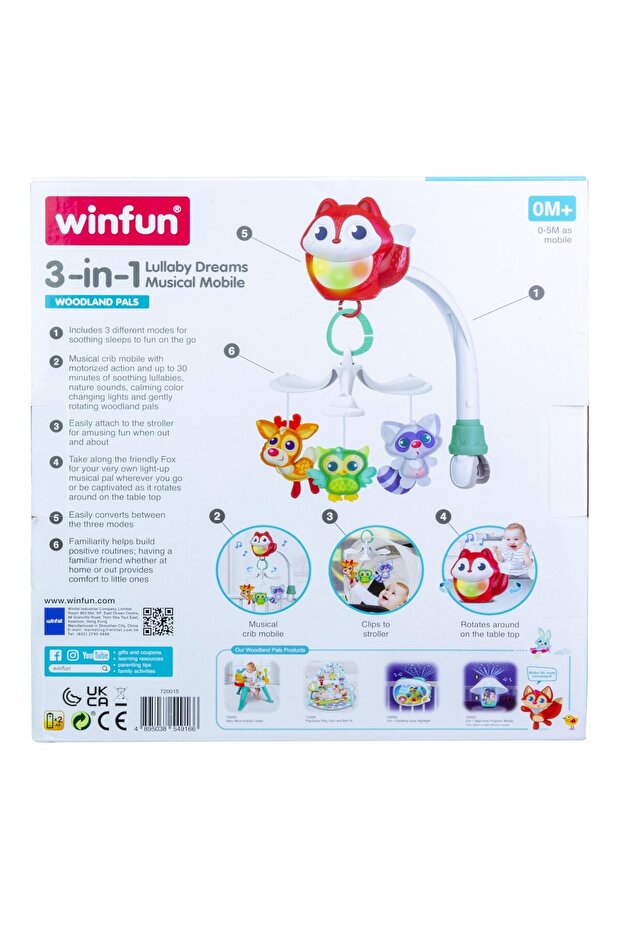 3 IN 1 PROJECTOR FOX - 2