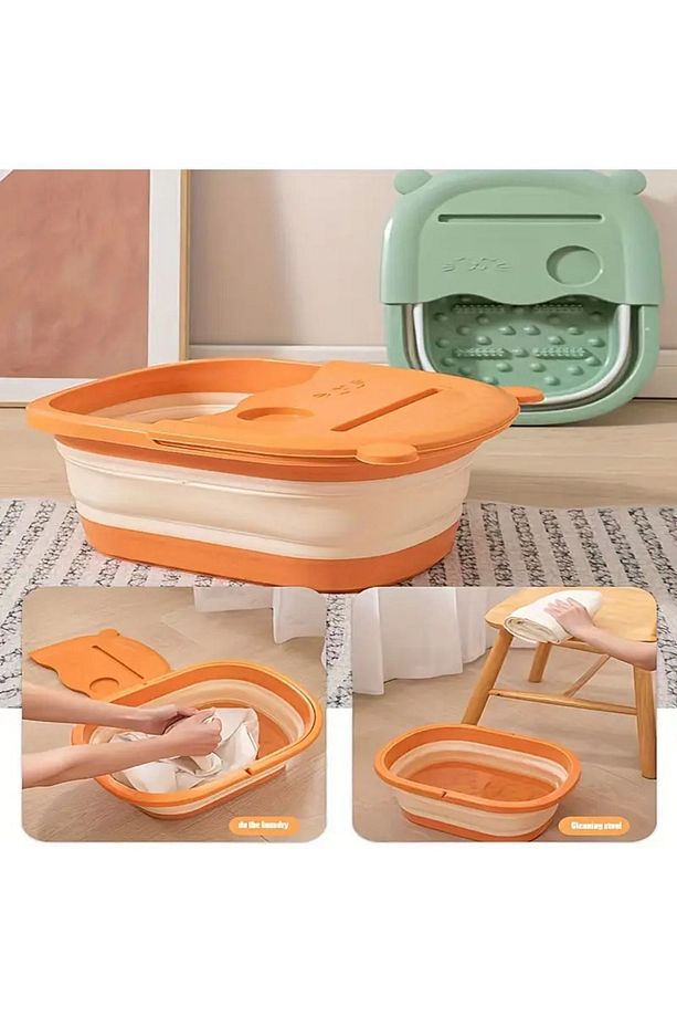 Ayak bakım leğeni pedikür leğeni evde ayak bakımı pratik ayak bakım ürünü ayak sağlığı ayak detoksu - 3