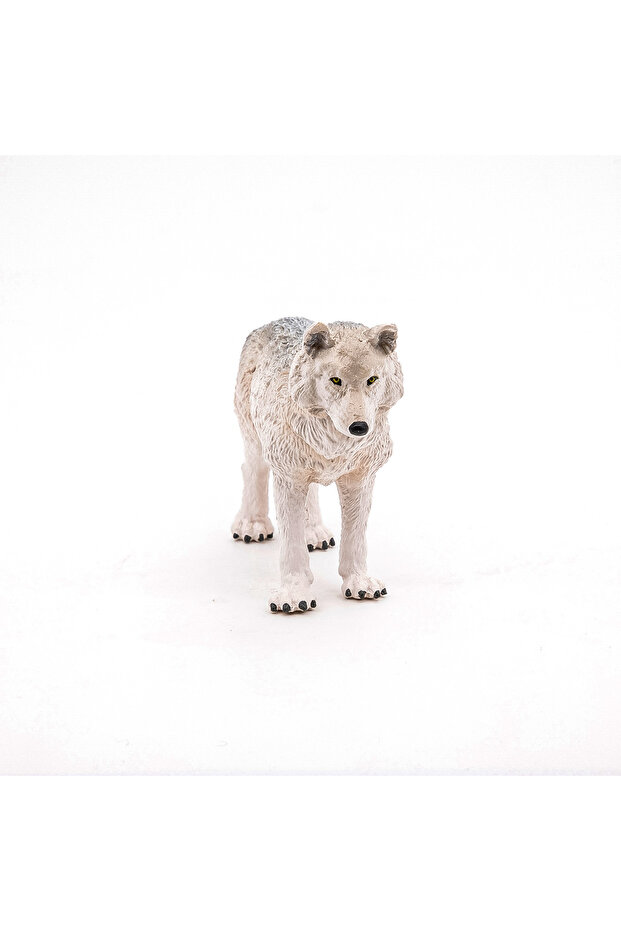 POLAR WOLF FIGURINE - 4