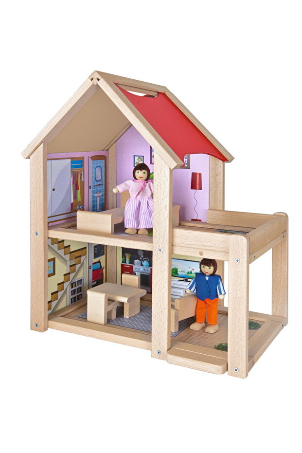 Дървена къща и кукли - 2