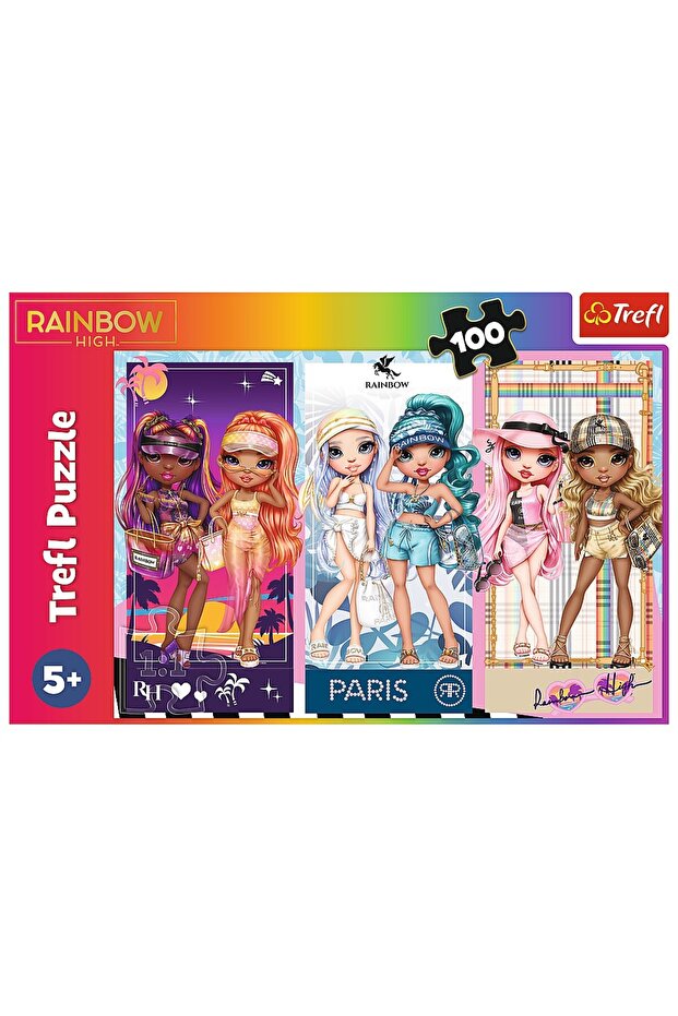 Puzzle 100 Rainbow High Papusile Deosebite - 3