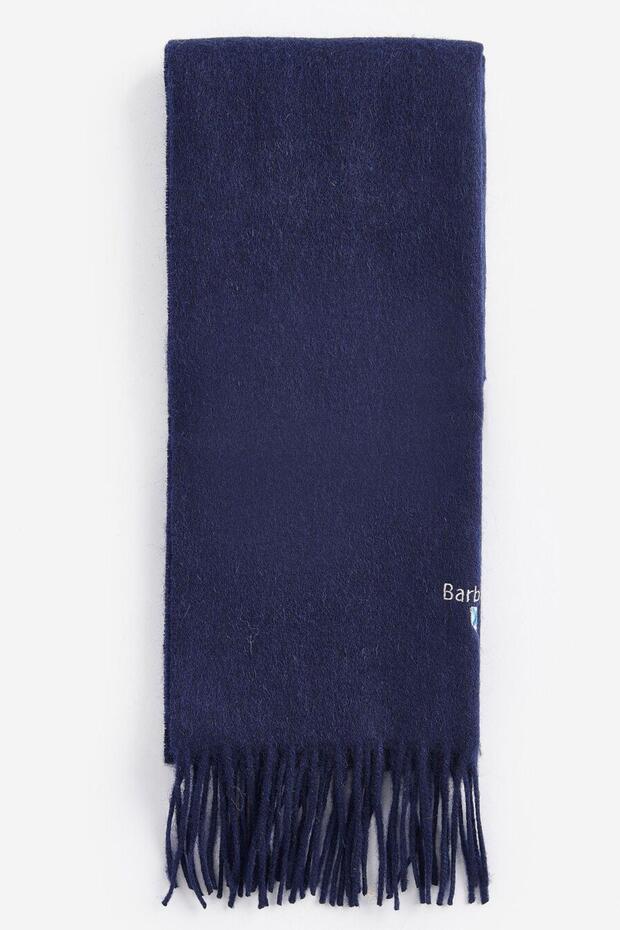 Plain Lambswool Atkı NY11 Navy - 3