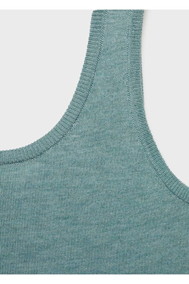 Yuvarlak yaka triko kazak - 7