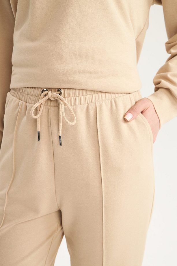 Harem Basic Düz Sweatshirt Kumaşı Pantolon D9363ax25sp - 5
