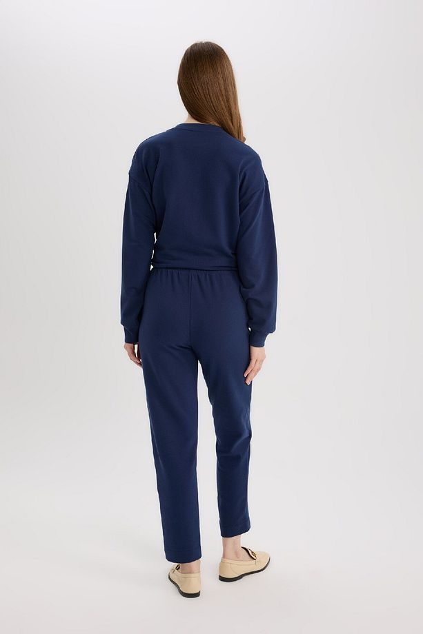 Harem Basic Düz Sweatshirt Kumaşı Pantolon D9363ax25sp - 5