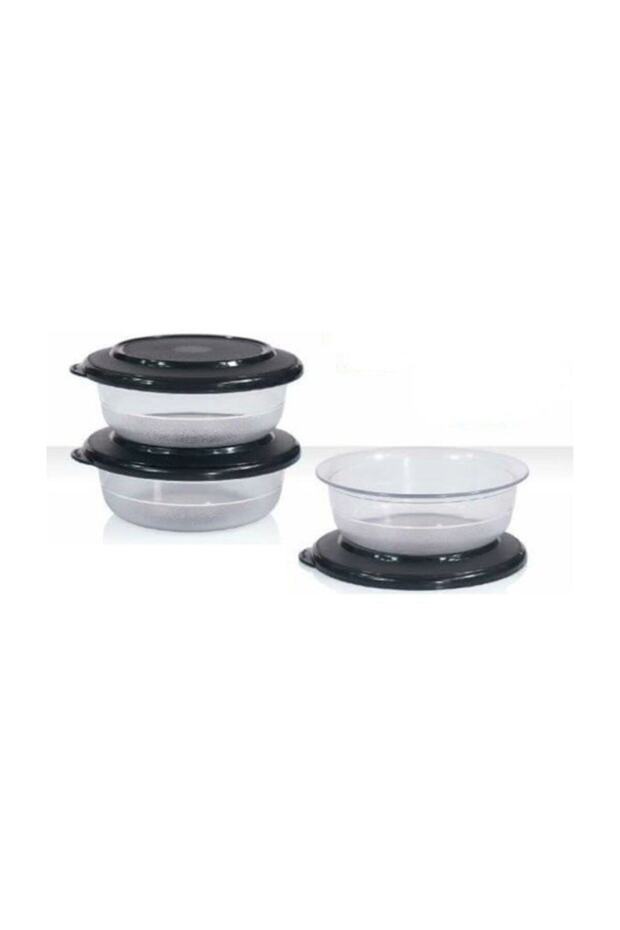 Kristalin Kase 3'lü Set Mavi Kapak 450 ml - 4