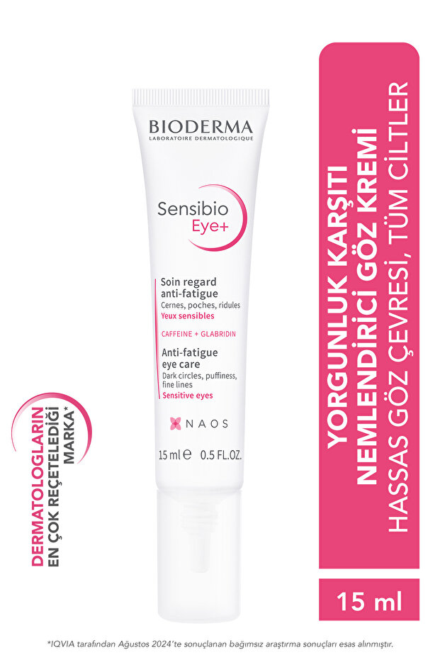 Sensibio Eye+ Sensitive Eye Contour Dark Circle and Anti-Wrinkle Moisturizing Eye Care Cream 15 ml