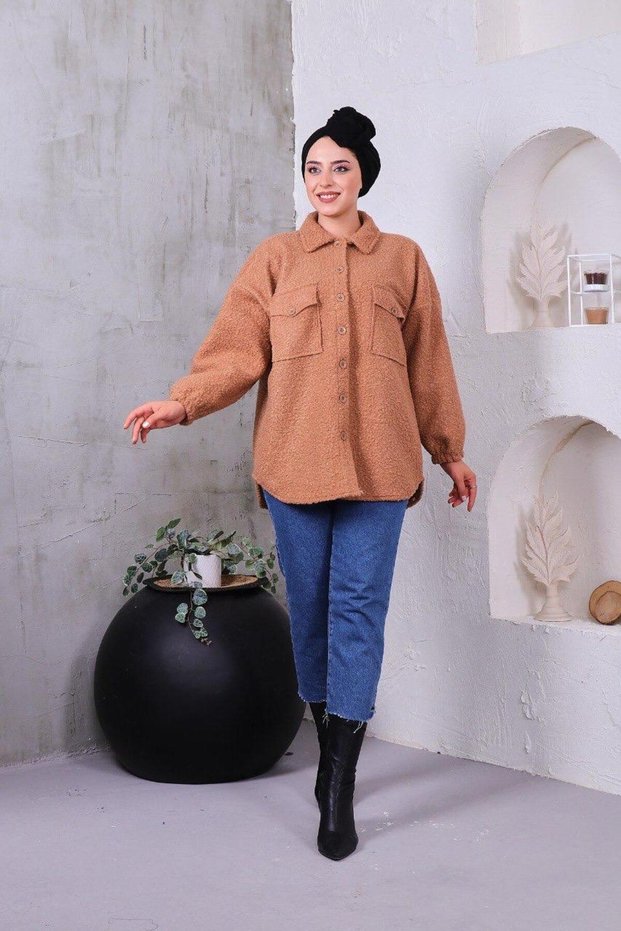 Pon Pon Bucket Fabric Standard Size Shirt Jacket