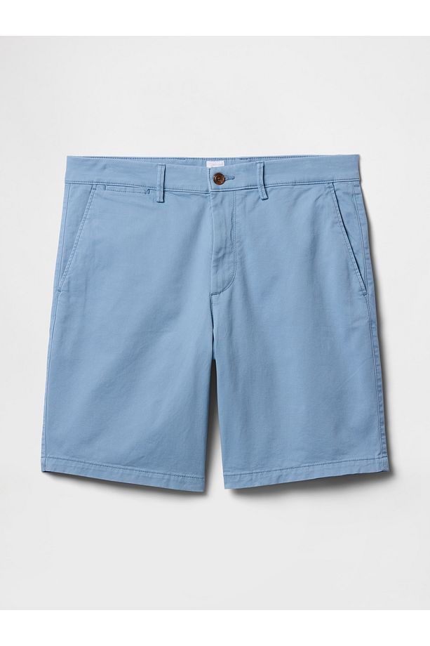 Erkek Mavi Essential Khaki Şort - 2