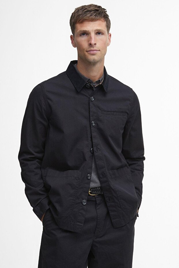 Cole Overshirt Bk31 Black - 1