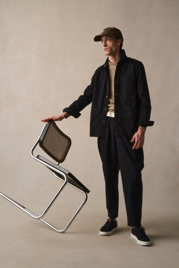 Cole Overshirt Bk31 Black - 5