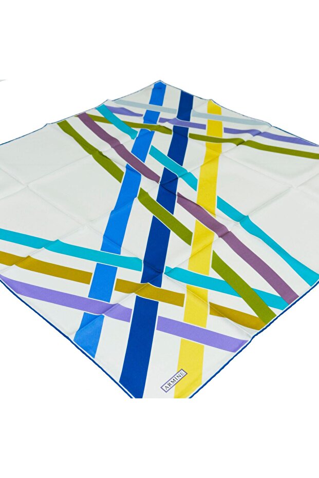 Eșarfă de mătase - 8923D-03 - Tivil - 2