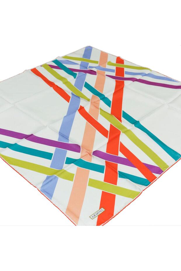 Eșarfă de mătase - 8923D-01 - Tivil - 1