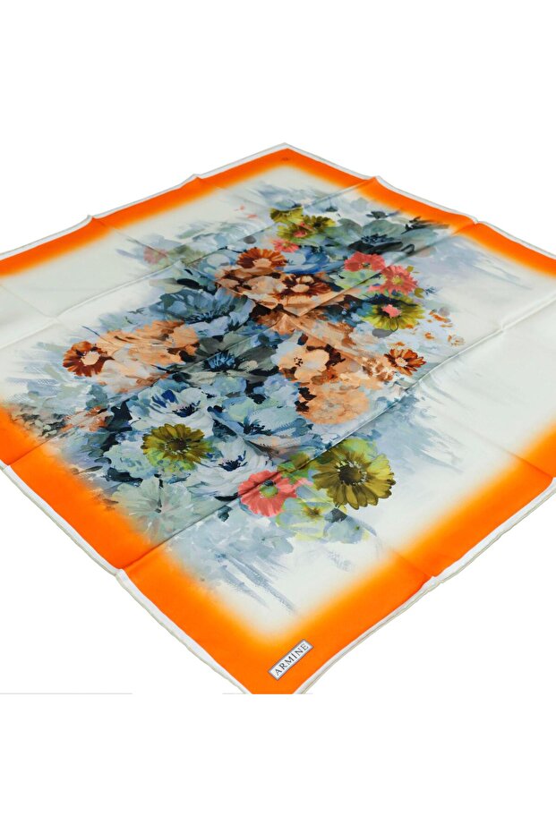 İpek Eşarp - 8949D-32 - Tivil - 2