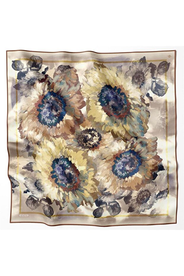 Eșarfă de mătase Tivil - 8951d-03 - 2