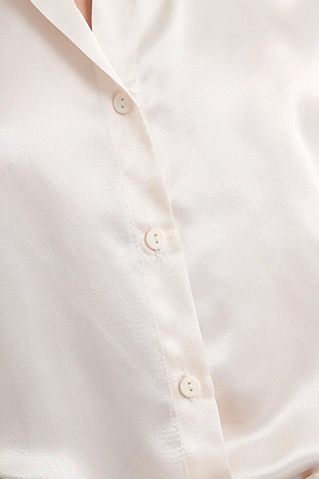 Saten Klasik Gömlek - 5