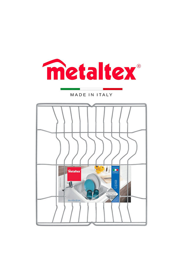 Lipsia Silver Dish Drainer – Durable & Rust-Proof with Polytherm Coating