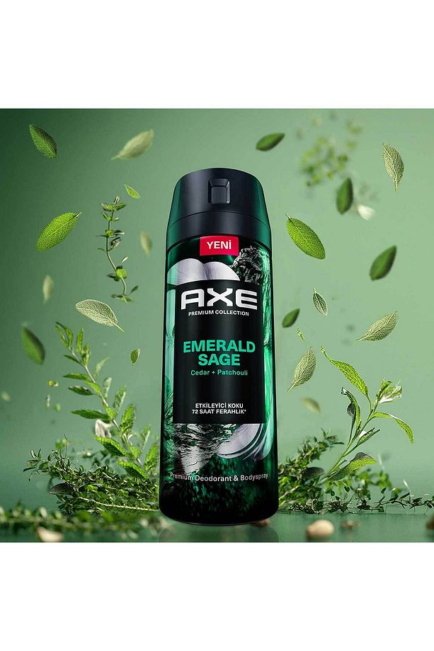 Premium Collection Erkek Sprey Deodorant Emerald Sage 150 ml x2 - 5