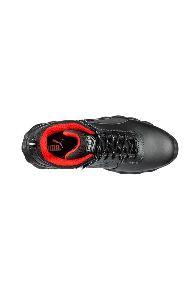 Safety Condor Mid Siyah Çelik Burunlu Nubuk Deri İş Ayakkabısı S3 SRC ESD - 4