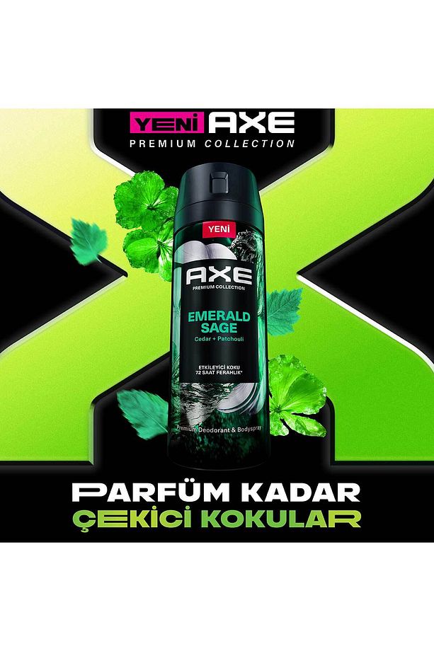 Premium Collection Erkek Sprey Deodorant Emerald Sage 150 ml X3 - 3