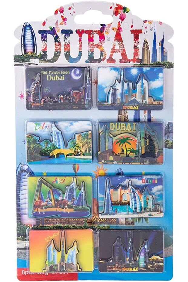 مغناطيس دبي 8 قطع - 1